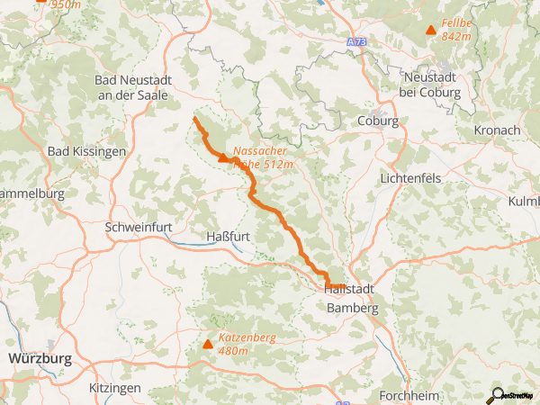 Naviki – Rennweg Haßberge - Radroute