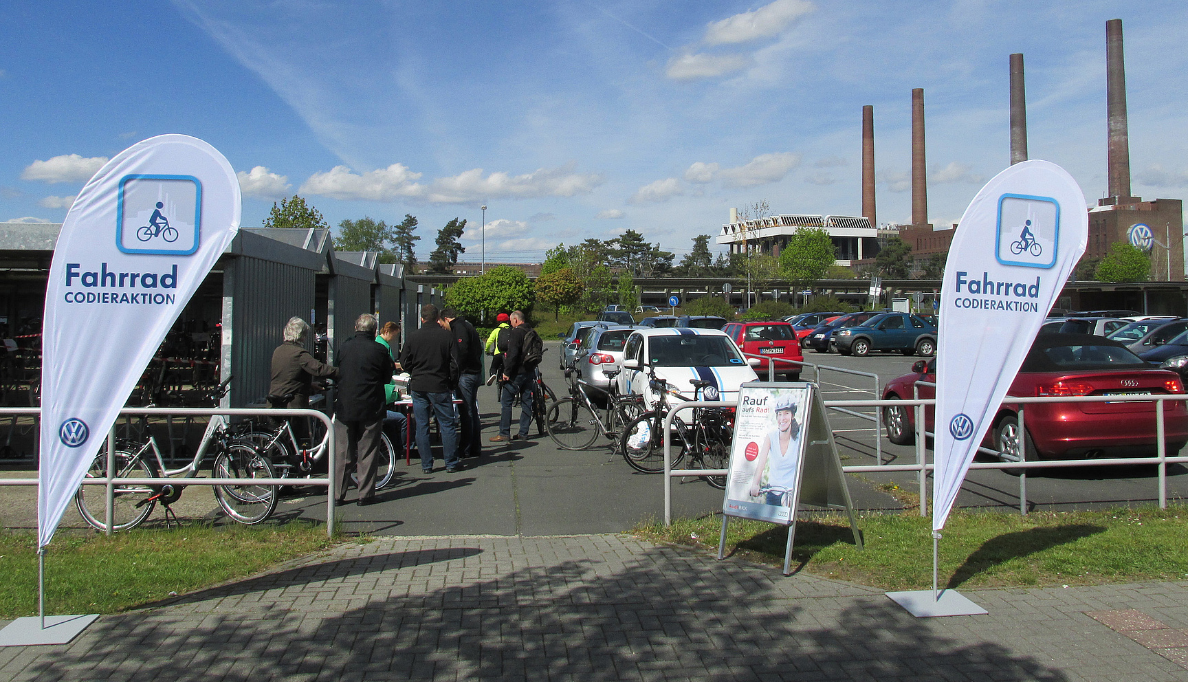 Fahrradcodierung Jährliches Angebot zur Codierung von Privaträder zur Diebstahlprävention.