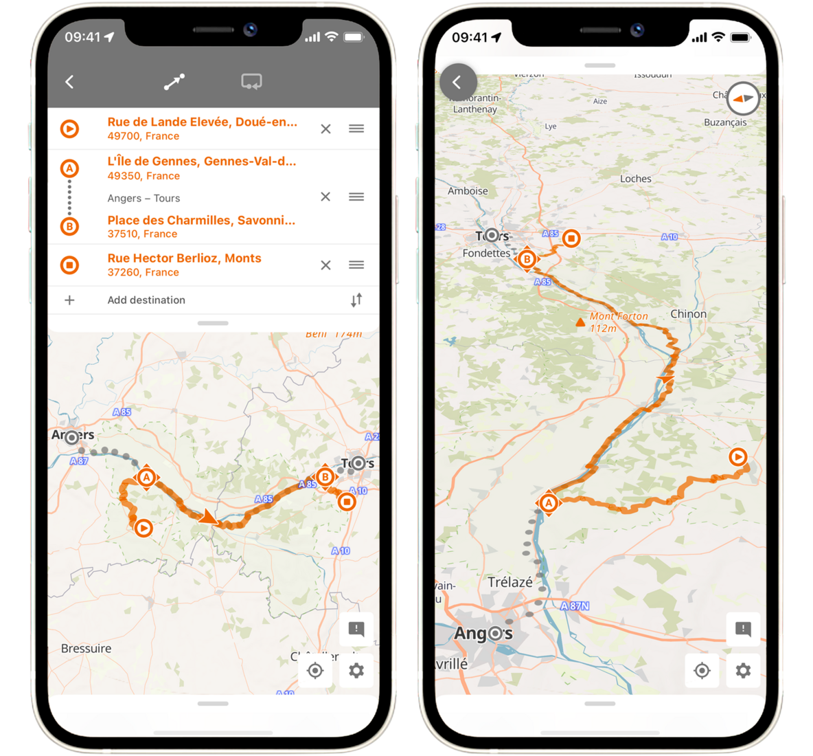 Integrate existing routes in your individual planning