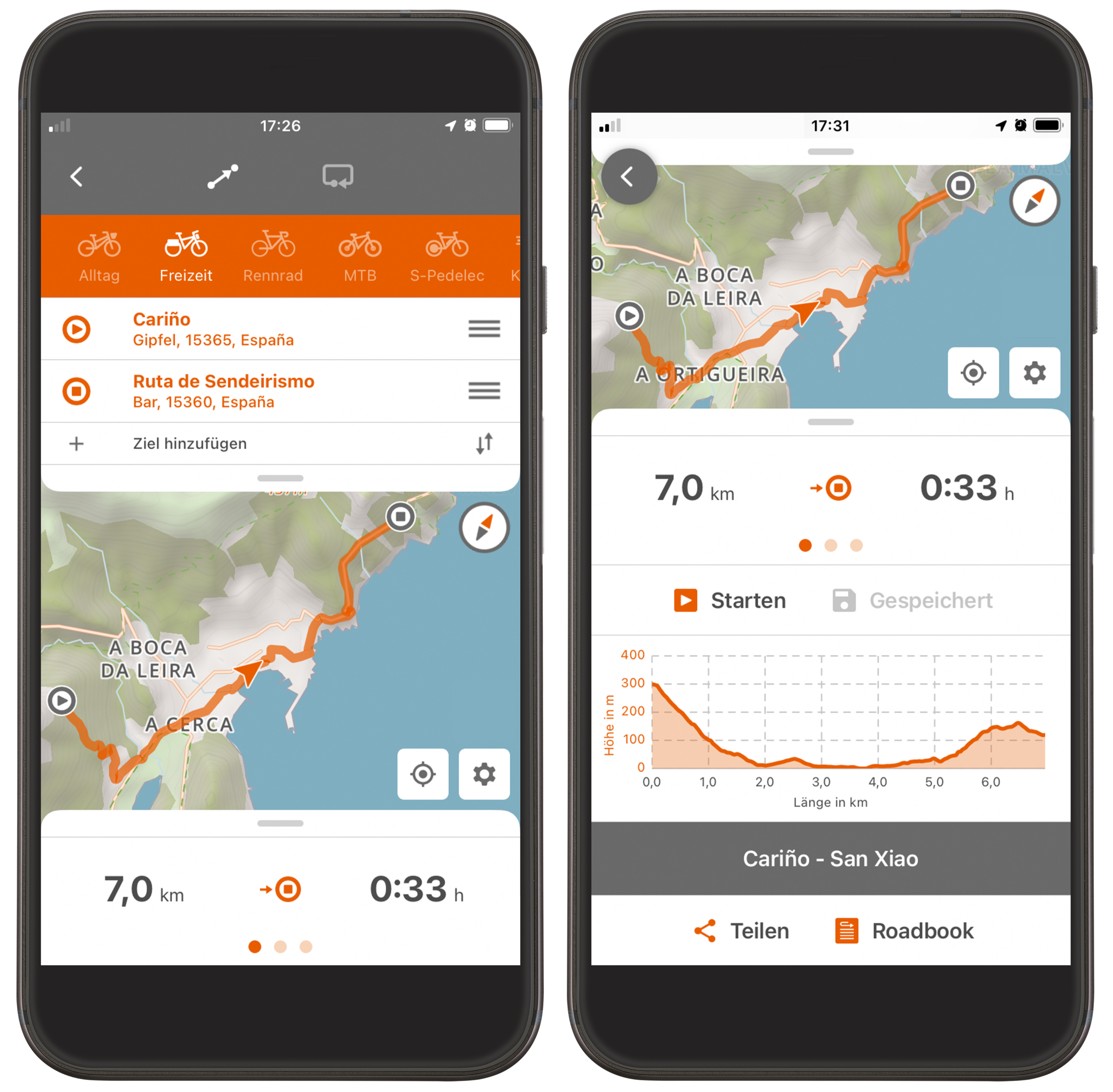 Die neue, leicht bedienbare Naviki-Oberfläche zum Planen großartiger Fahrradrouten Naviki-App zur Planung und Anzeige von Fahrradrouten
