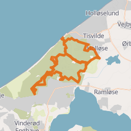 MTB-Ruten i Tisvilde Hegn