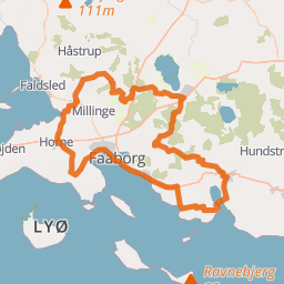 Faaborg-VesterÅby-Korinthruten 52 Km