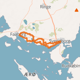 Svendborg-Faaborgruten 66 Km