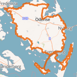 Bike Island Ruten